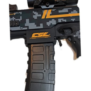 تفنگ اسباب بازی مسلسل شارژی تیر اسفنجی RPEX ASSEMBLED SOFT BULLET GUN SERIES_اسباب بازی